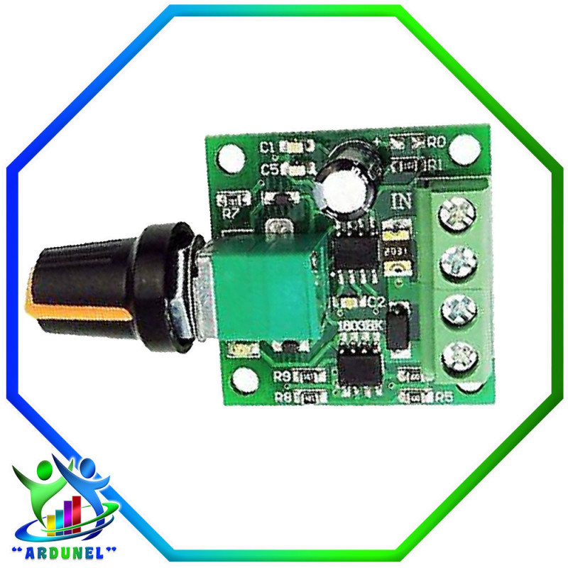 CONTROLADOR PWM DE VELOCIDAD DE MOTOR DC 2A 1.8V 3V 5V 6V 12V CONTROLADOR PWM DE VELOCIDAD DE MOTOR DC 2A 1.8V 3V 5V 6V 12V