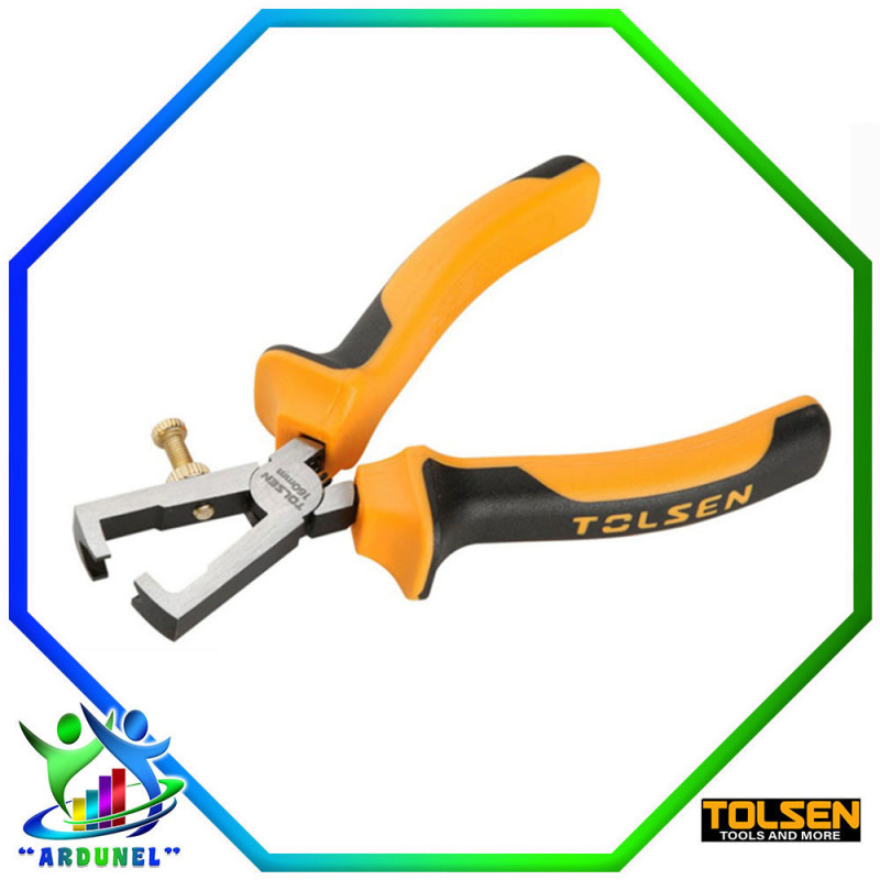 ALICATE PELACABLE 6" ACERO FORJADO NIQUEL ALICATE PELACABLE 6" ACERO FORJADO NIQUEL