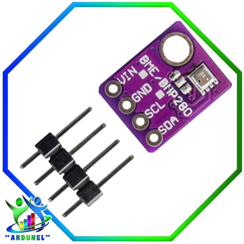 SENSOR DE PRESIÓN DE TEMPERATURA Y HUMEDAD ATMOSFÉRICO GY-BME280-5V SENSOR DE PRESIÓN DE TEMPERATURA Y HUMEDAD ATMOSFÉRICO GY-BME280-5V