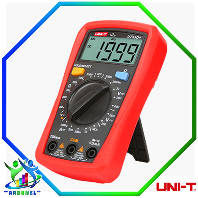 UT33D+ MULTIMETRO CON PANTALLA LCD UT33D+ MULTIMETRO CON PANTALLA LCD