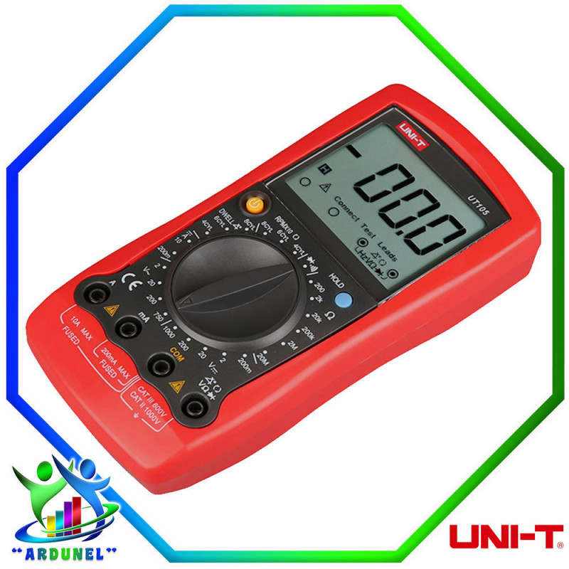 UT105 MULTIMETRO DIGITAL AUTOMOTRIZ UT105 MULTIMETRO DIGITAL AUTOMOTRIZ