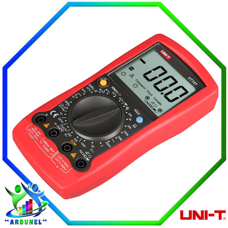 UT107 MULTIMETRO DIGITAL AUTOMOTRIZ UT107 MULTIMETRO DIGITAL AUTOMOTRIZ
