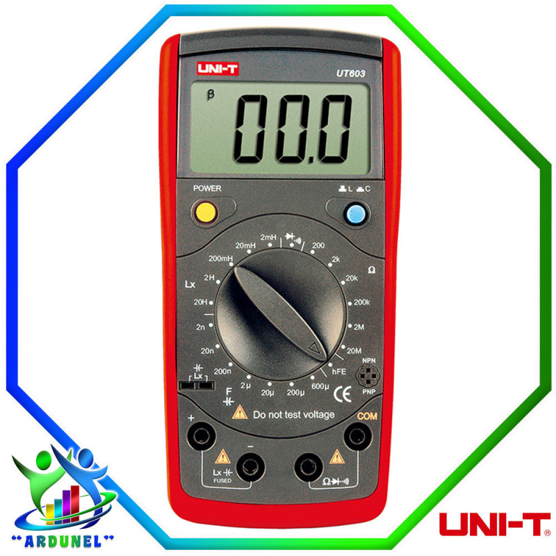 UT603 MEDIDOR DE CAPACITANCIA DE INDUCTANCIA UT603 MEDIDOR DE CAPACITANCIA DE INDUCTANCIA