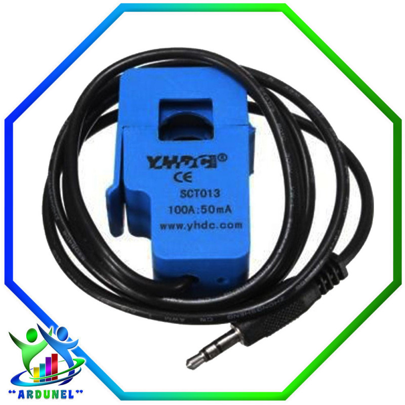 SENSOR DE CORRIENTE CA 100A SCT-013-000 SENSOR DE CORRIENTE CA 100A SCT-013-000
