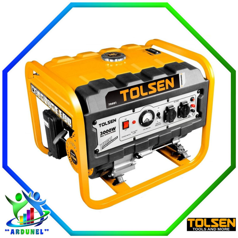 GENERADOR DE ENERGIA A GASOLINA 3000W GENERADOR DE ENERGIA A GASOLINA 3000W