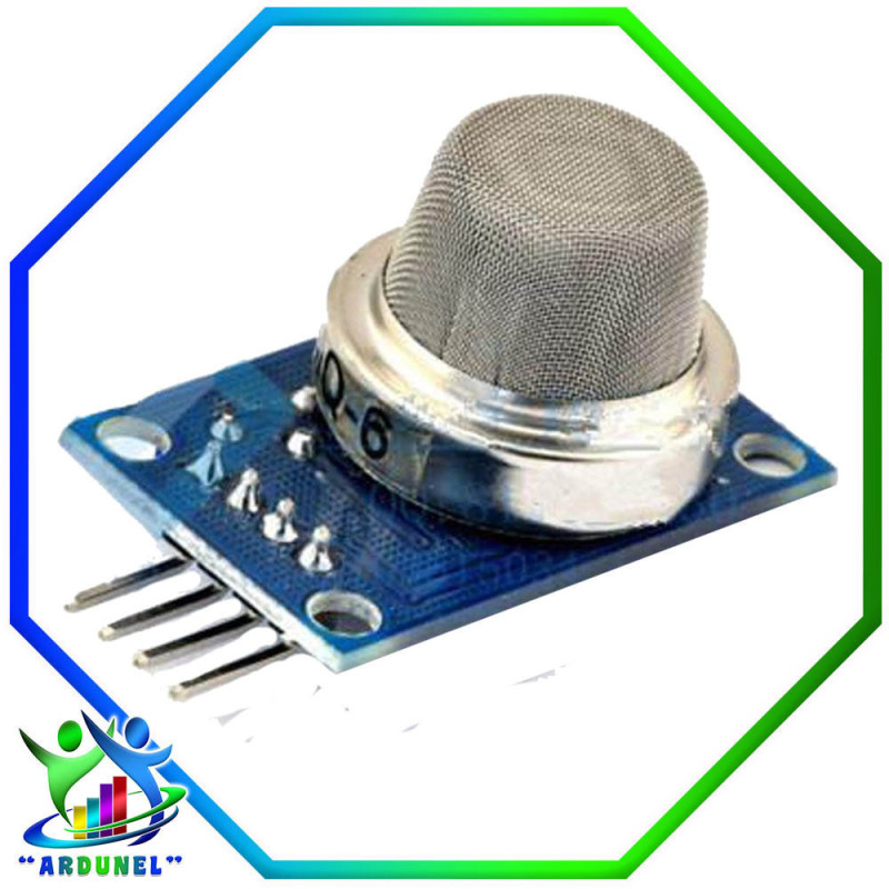 MQ-6 SENSOR GAS PROPANO DE ISOBUTANO LICUADO MQ-6 SENSOR GAS PROPANO DE ISOBUTANO LICUADO