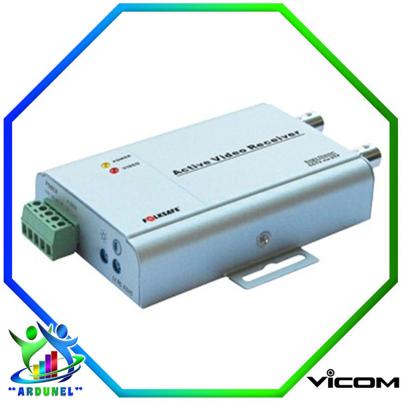 VIDEO BALUN ACTIVO RX 1 CH *1500M VIDEO BALUN ACTIVO RX 1 CH *1500M