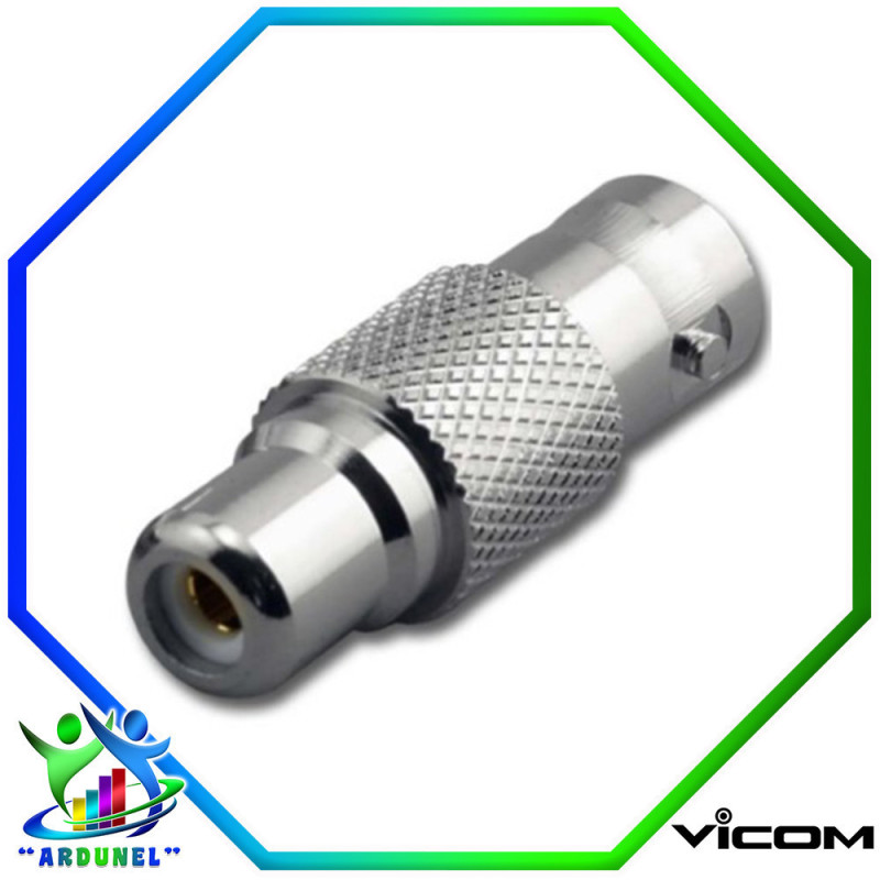 CONECTOR DE ACOPLE RCA (HEMBRA) A BNC (HEMBRA) CONECTOR DE ACOPLE RCA (HEMBRA) A BNC (HEMBRA)