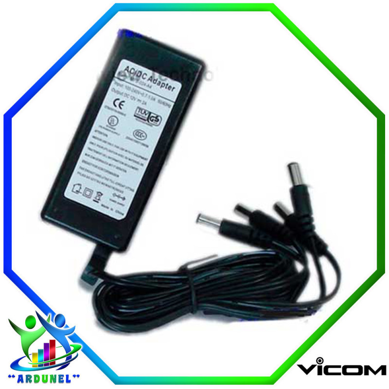 FUENTE DE PODER 12VDC 2A FUENTE DE PODER 12VDC 2A