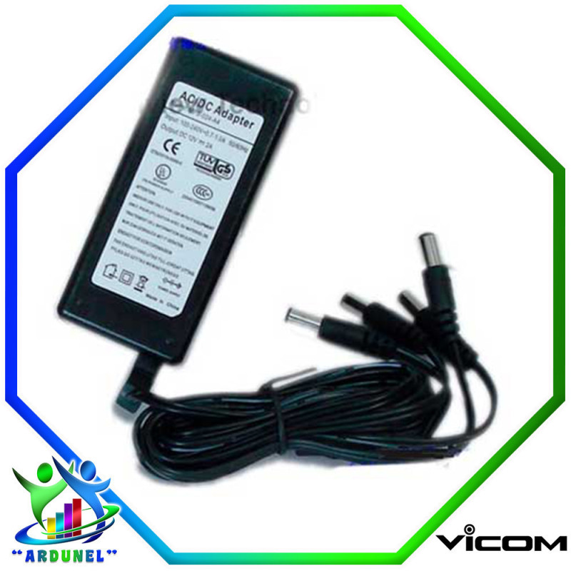 FUENTE DE PODER 12VDC X 5A FUENTE DE PODER 12VDC X 5A