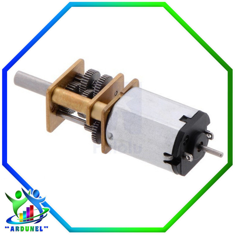 HPCB 12V 10:1 MICRO MOTOR POLOLU (3400 RPM) HPCB 12V 10:1 MICRO MOTOR POLOLU (3400 RPM)