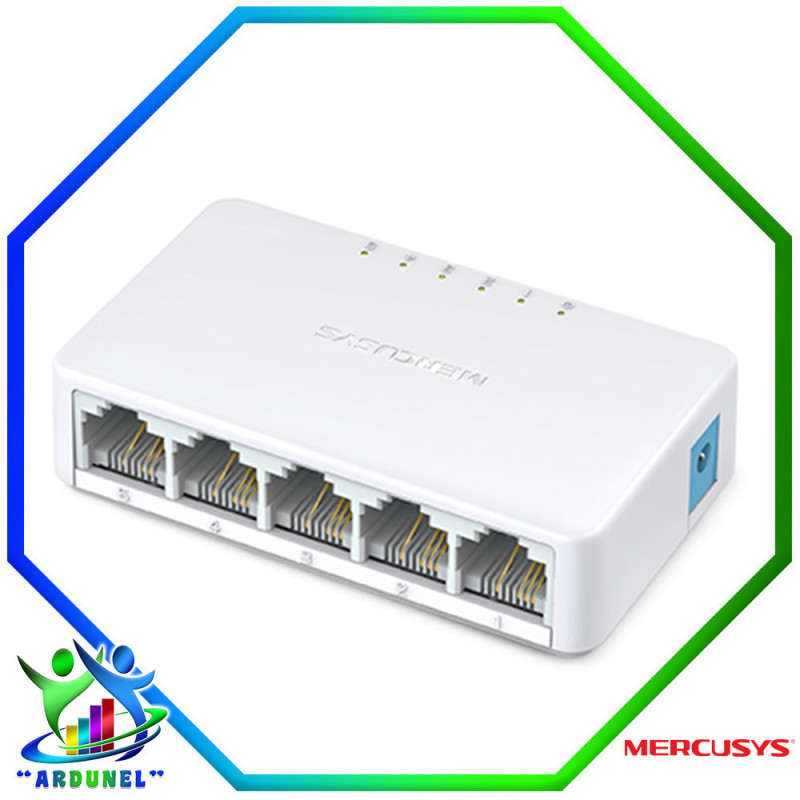 SWITCH DE 5 PUERTOS 10/100 MS105 SWITCH DE 5 PUERTOS 10/100 MS105