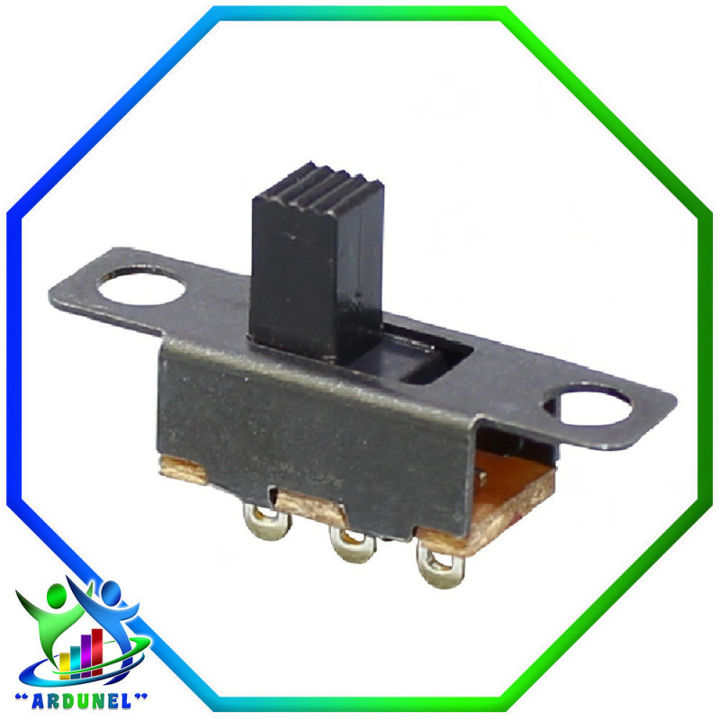 INTERRUPTOR DESLIZANTE SPDT 3 PIN INTERRUPTOR DESLIZANTE SPDT 3 PIN