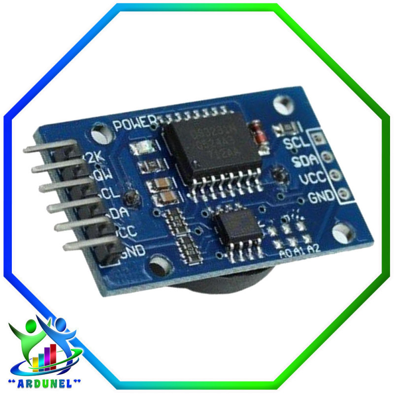 MÓDULO DE TIEMPO REAL RTC DS3231 S/BATERIA MÓDULO DE TIEMPO REAL RTC DS3231 S/BATERIA