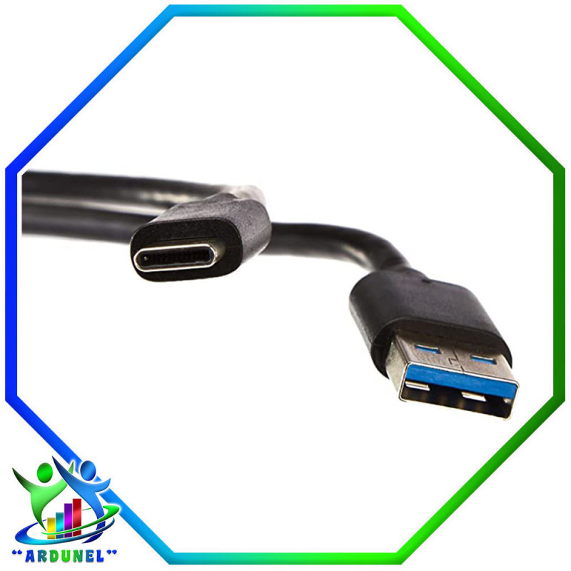 CABLE USB 3.1 MACHO A TIPO C 3MTS NEGRO ROWLAND CABLE USB 3.1 MACHO A TIPO C 3MTS NEGRO ROWLAND