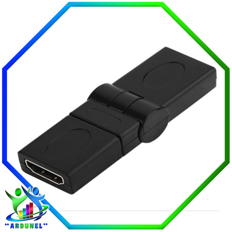 ADAPTADOR HDMI HEMBRA A HDMI HEMBRA 360ro ADAPTADOR HDMI HEMBRA A HDMI HEMBRA 360ro
