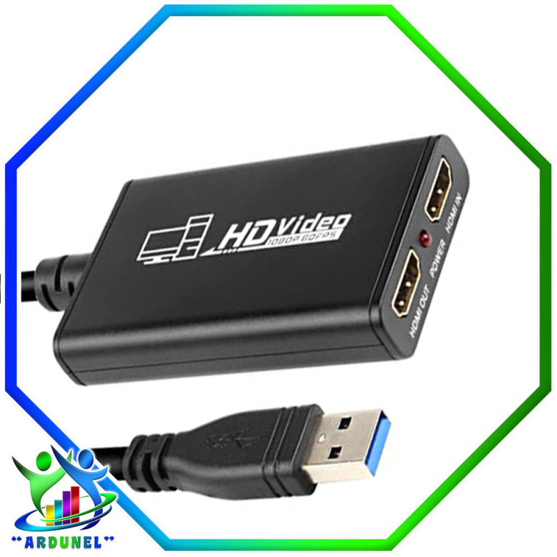 CAPTURADOR DE TV HDMI VIDEO ADAPTADOR CON AUDIO CAPTURADOR DE TV HDMI VIDEO ADAPTADOR CON AUDIO