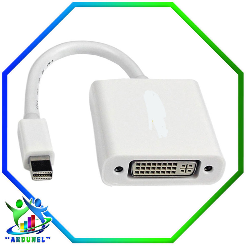 ADAPTADOR CABLE MINIDISPLAY PORT A DVI 24+5 0,15M BLANCO ADAPTADOR CABLE MINIDISPLAY PORT A DVI 24+5 0,15M BLANCO