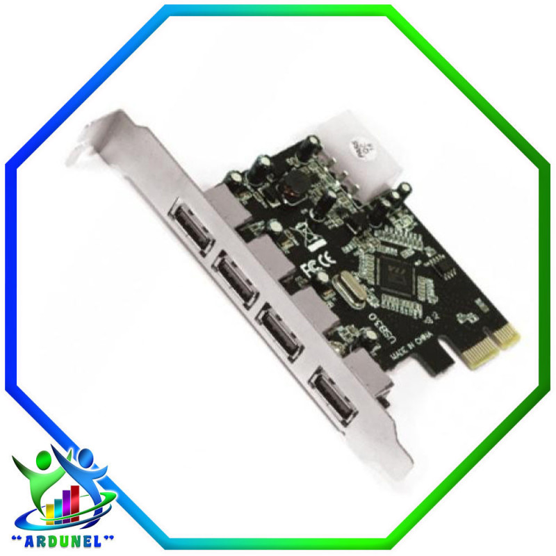 TARJETA USB 3.0 PCI EXPRESS DE 4 PUERTOS VIA TARJETA USB 3.0 PCI EXPRESS DE 4 PUERTOS VIA