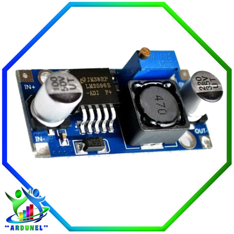 MÓDULO REDUCTOR DE VOLTAJE LM2596 3A (ALTA CALIDAD) MÓDULO REDUCTOR DE VOLTAJE LM2596 3A (ALTA CALIDAD)