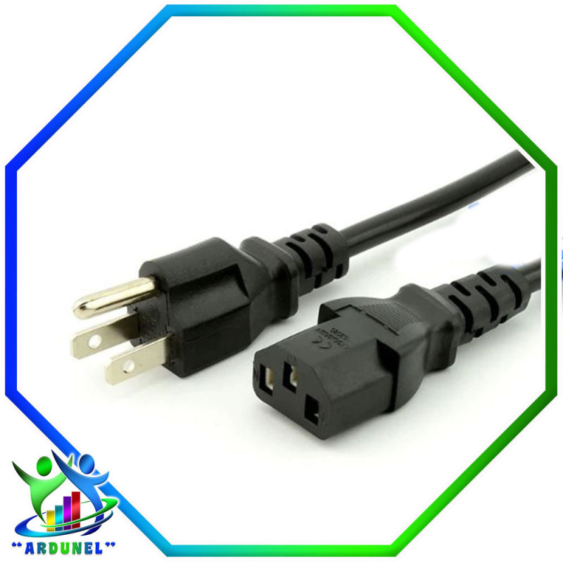 CABLE DE COMPUTADORA TRES PIN CABLE DE COMPUTADORA TRES PIN