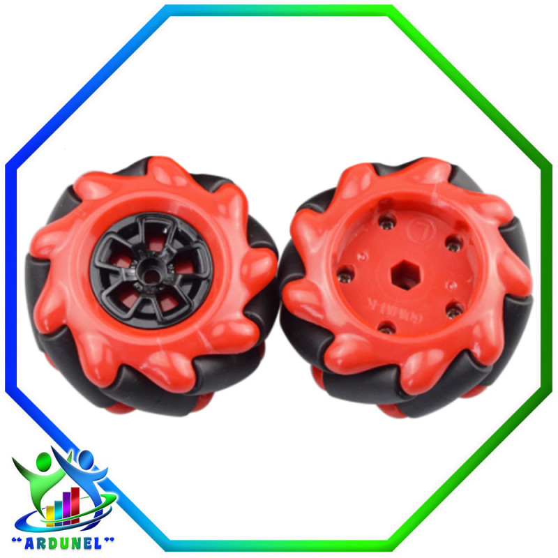 RUEDA MCNAMUM ROJA 60MM (1 UNIDAD) RUEDA MCNAMUM ROJA 60MM (1 UNIDAD)