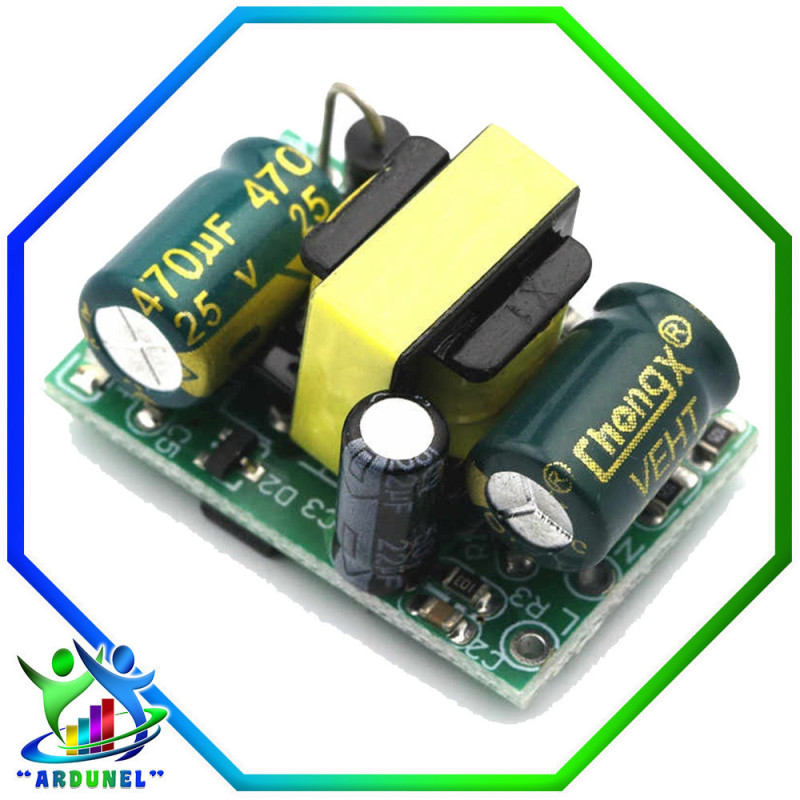 MODULO MINI FUENTE DE ALIMENTACIÓN 500MA (5W) AC 220V A 12V DE PRECISIÓN MODULO MINI FUENTE DE ALIMENTACIÓN 500MA (5W) AC 220V A 12V DE PRECISIÓN