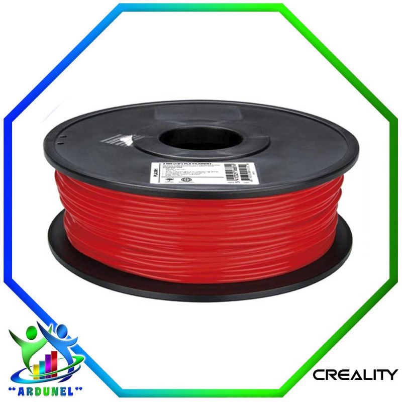 FILAMENTO CR-ABS 1.75MM 1KG, ROJO (ALTA CALIDAD) FILAMENTO CR-ABS 1.75MM 1KG, ROJO (ALTA CALIDAD)