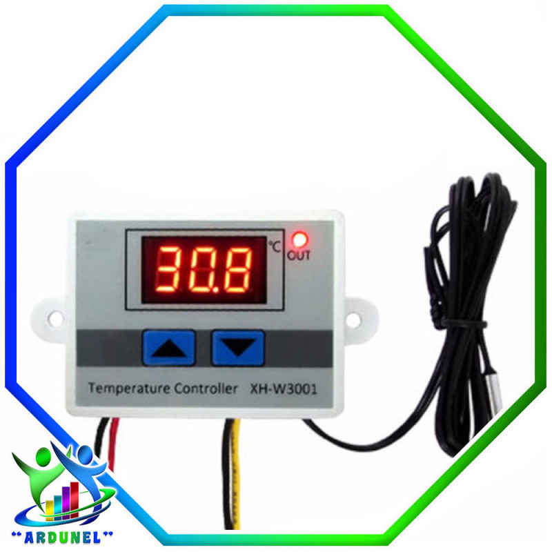 MODULO XH-W3001 TERMOSTATO DIGITAL PROGRAMABLE 12V 120W MODULO XH-W3001 TERMOSTATO DIGITAL PROGRAMABLE 12V 120W