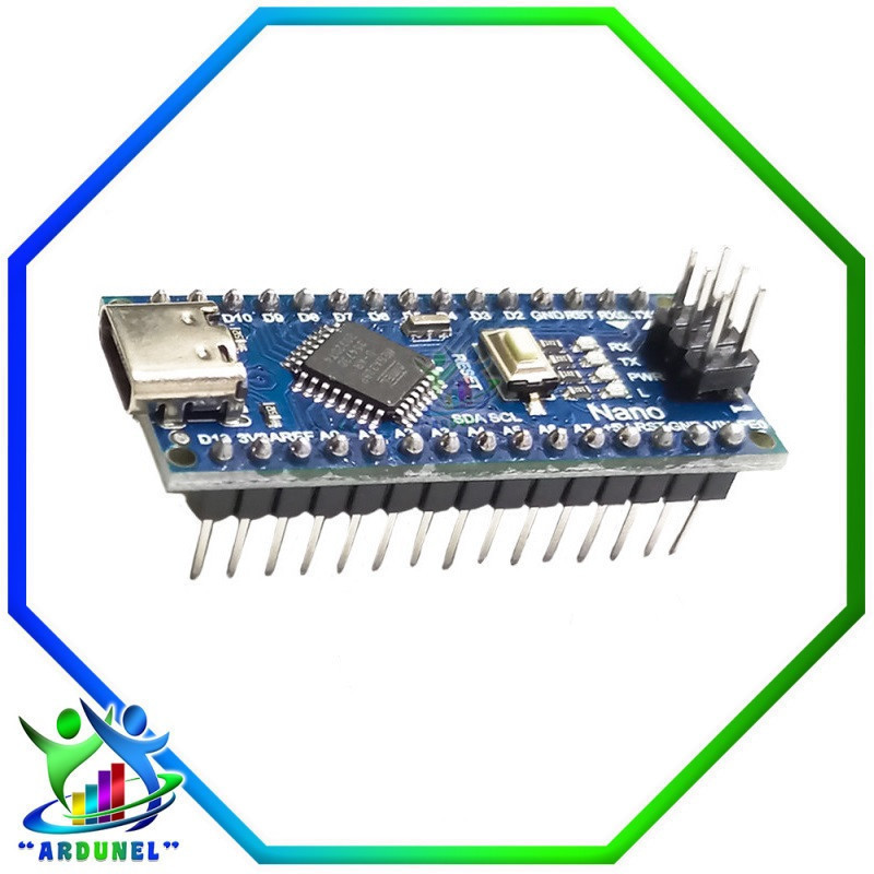 ARDUINO NANO V3.0 Atmega328 TIPO C (ALTA CALIDAD) ARDUINO NANO V3.0 Atmega328 TIPO C (ALTA CALIDAD)