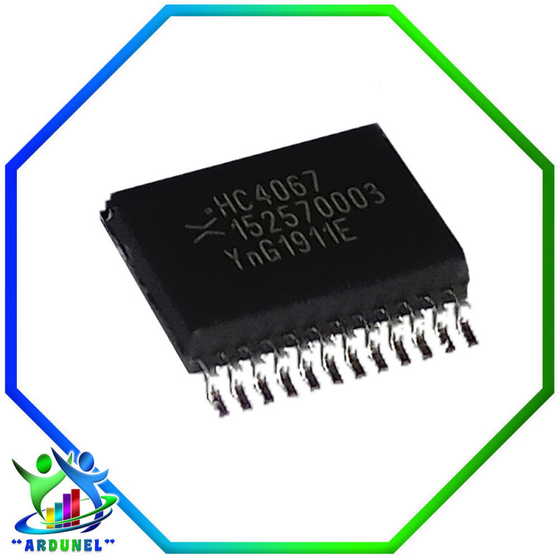 MULTIPLEXOR 74HC4067DB SMD ANALOGICO 16CH MULTIPLEXOR 74HC4067DB SMD ANALOGICO 16CH