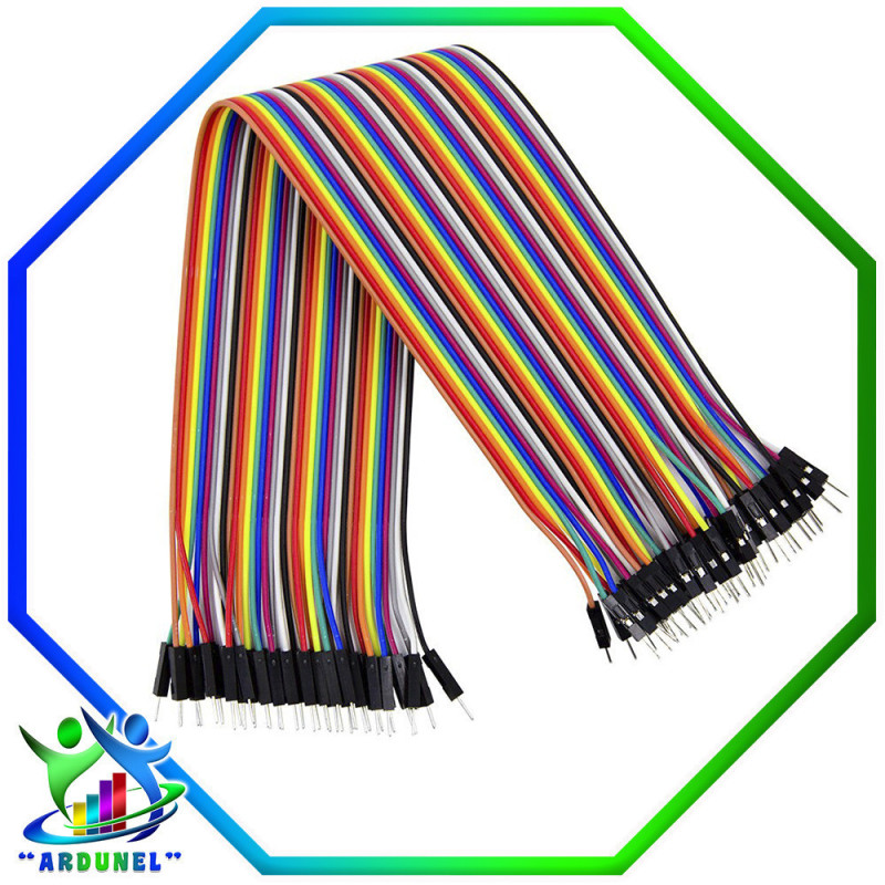 JUMPER MACHO-MACHO 40CM 24 AWG JUMPER MACHO-MACHO 40CM 24 AWG