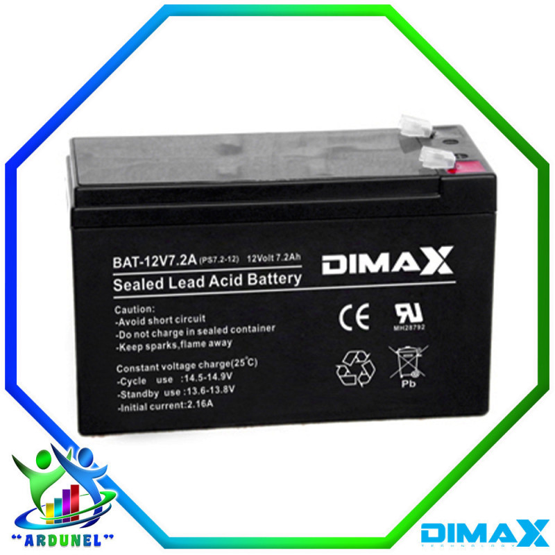 BATERIA 12V 7.2A BATERIA 12V 7.2A