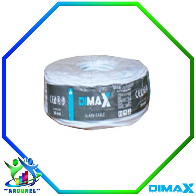 CABLE PARA ALARMAS 4HILOS UNIFILAR 22AWG CABLE PARA ALARMAS 4HILOS UNIFILAR 22AWG