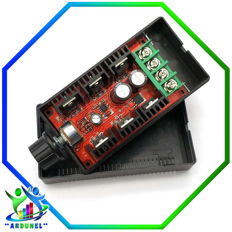 CONTROLADOR ELECTRÓNICO VELOCIDAD DEL MOTOR 9-50V 2000W 40A DC 12/24/36/50V CONTROLADOR ELECTRÓNICO VELOCIDAD DEL MOTOR 9-50V 2000W 40A DC 12/24/36/50V