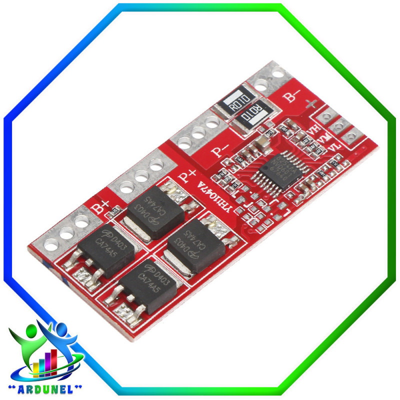 MODULO DE PROTECION 4 CELDAS 30A 14.8V 16.8V MODULO DE PROTECION 4 CELDAS 30A 14.8V 16.8V