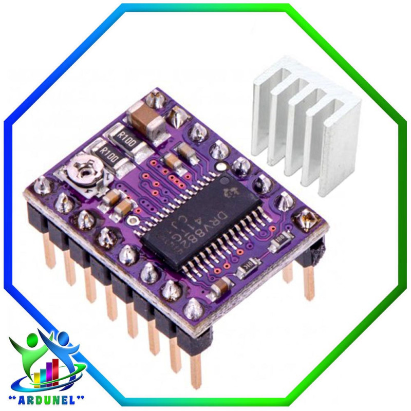 CONTROLADOR DE MOTOR PASO A PASO DRV8825 (ALTA CALIDAD) CONTROLADOR DE MOTOR PASO A PASO DRV8825 (ALTA CALIDAD)