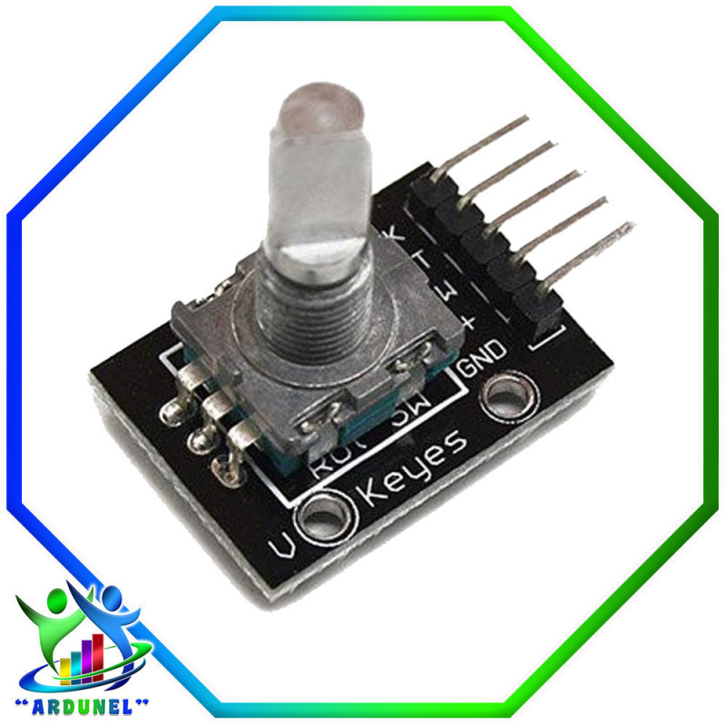 MODULO ENCODER ROTARY KEYES KY-040 MODULO ENCODER ROTARY KEYES KY-040
