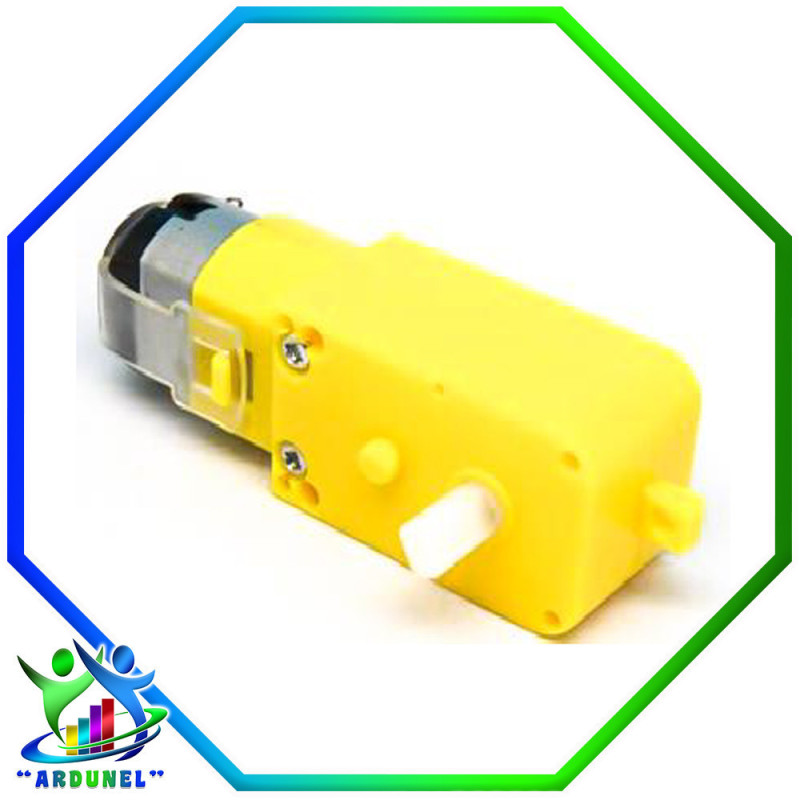 MOTOR REDUCTOR DC3V-9V 1:120 50RPM CON UN EJE (ALTA CALIDAD) MOTOR REDUCTOR DC3V-9V 1:120 50RPM CON UN EJE (ALTA CALIDAD)