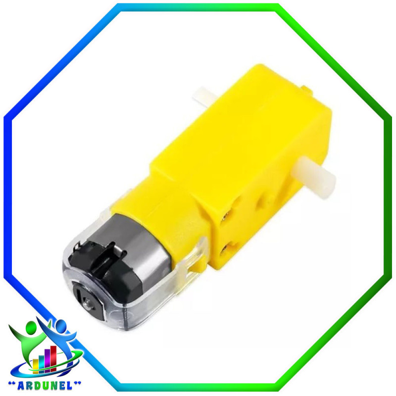 MOTOR REDUCTOR DC3V-9V 1:120 50RPM CON DOBLE EJE (ALTA CALIDAD) MOTOR REDUCTOR DC3V-9V 1:120 50RPM CON DOBLE EJE (ALTA CALIDAD)