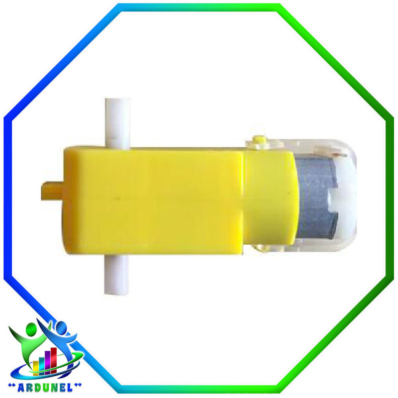 MOTOR REDUCTOR DC6V-9V 1:48 300RPM CON DOBLE EJE (ALTA CALIDAD) MOTOR REDUCTOR DC6V-9V 1:48 300RPM CON DOBLE EJE (ALTA CALIDAD)