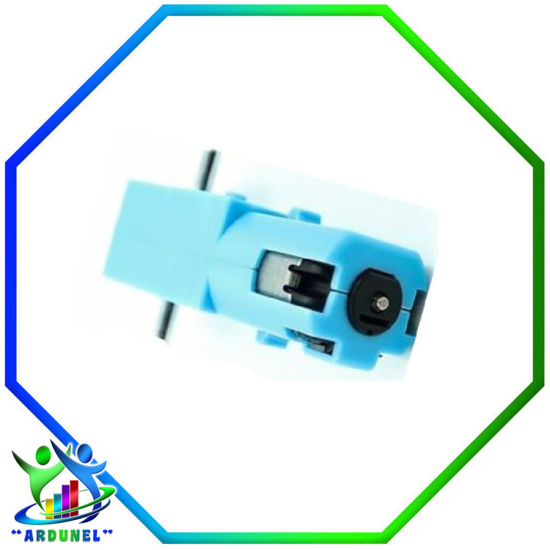 MOTOR REDUCTOR METAL DC3V-6V 1:90 300RPM CON DOBLE EJE MOTOR REDUCTOR METAL DC3V-6V 1:90 300RPM CON DOBLE EJE