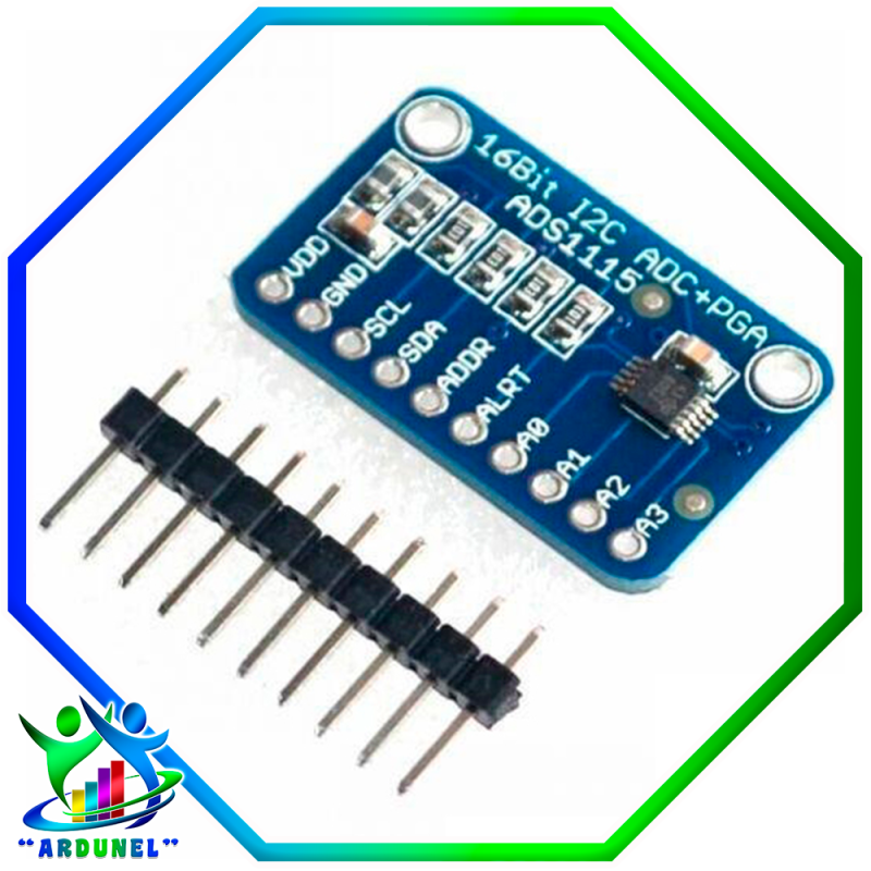 MODULO CJMCU-ADS1115 16 BITS DE PRECISION ANALOGICA A DIGITAL MODULO CJMCU-ADS1115 16 BITS DE PRECISION ANALOGICA A DIGITAL