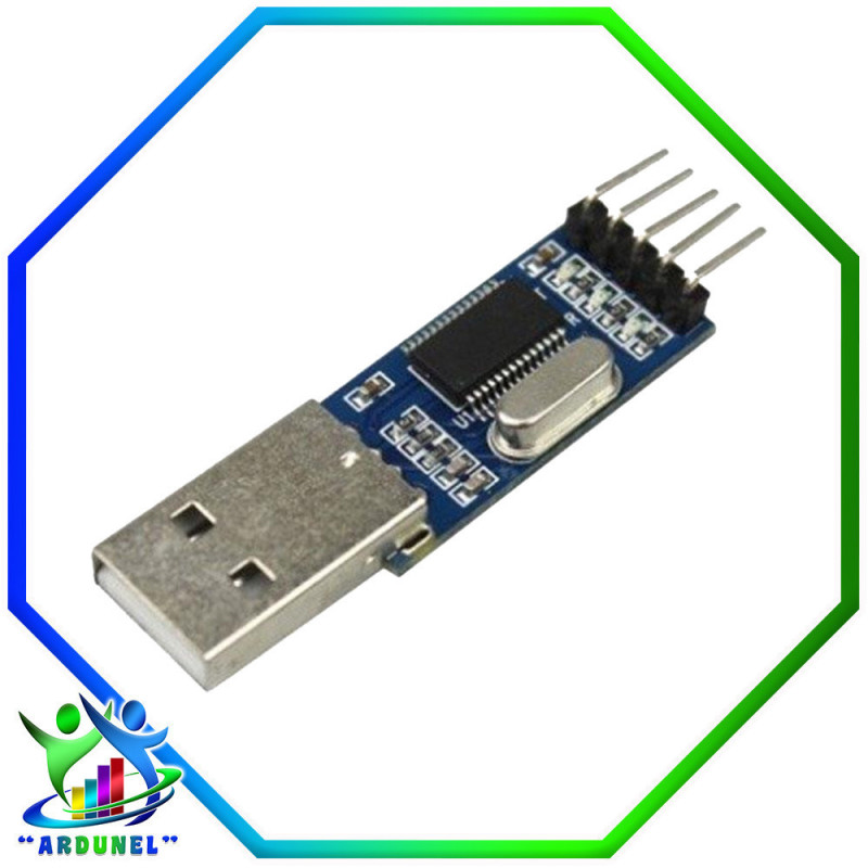 MÓDULO PL2303 PL2303HX USB A RS232 TTL STC DE 5 PINES MÓDULO PL2303 PL2303HX USB A RS232 TTL STC DE 5 PINES