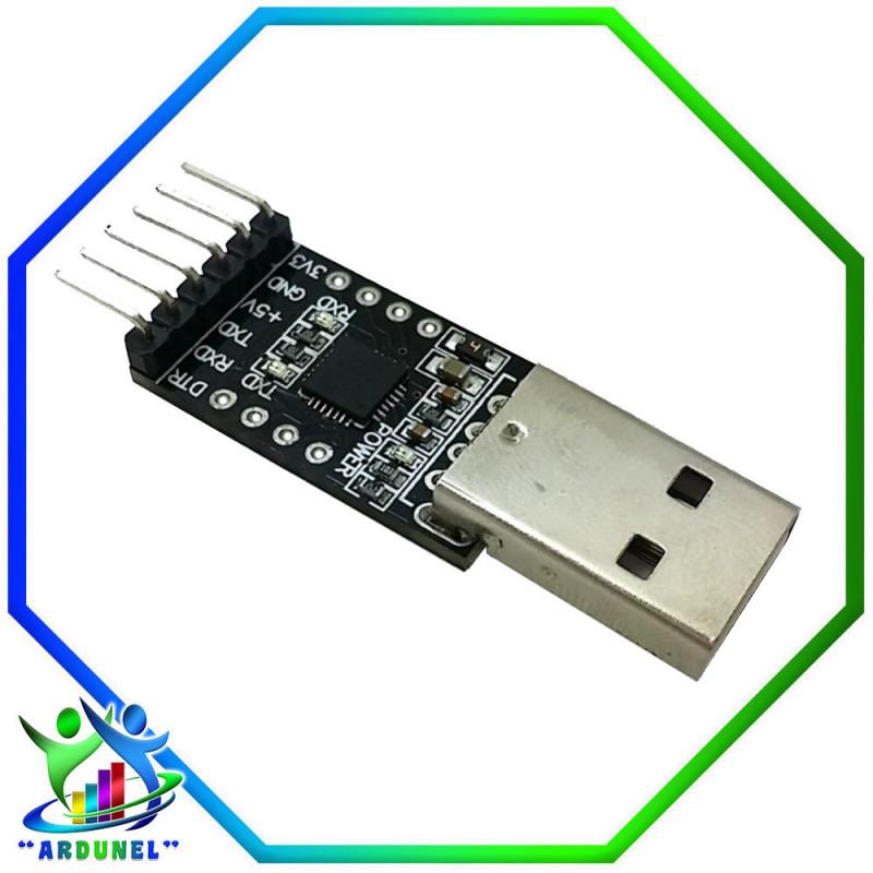 MODULO CP2102 USB 2.0 A TTL UART 6 PINES MODULO CP2102 USB 2.0 A TTL UART 6 PINES