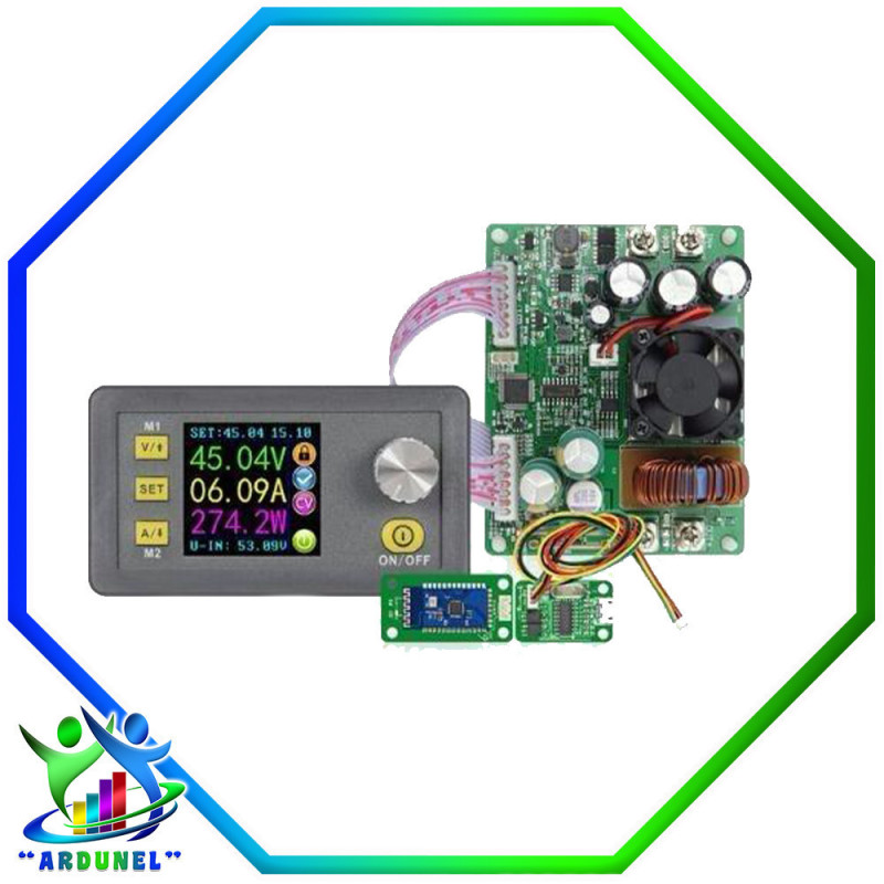 MODULO DE VOLTAJE CONVERTIDOR LCD VOLTIMETRO 50V 15A MODULO DE VOLTAJE CONVERTIDOR LCD VOLTIMETRO 50V 15A