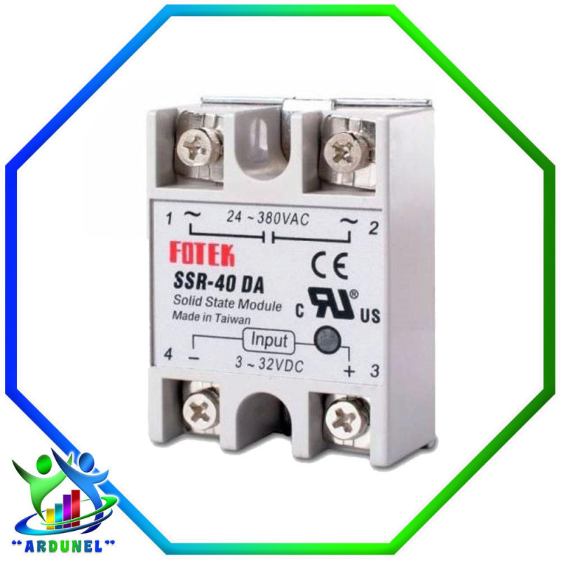 MODULO SSR-40DA RELE INDUSTRIAL DE ESTADO SOLIDO MODULO SSR-40DA RELE INDUSTRIAL DE ESTADO SOLIDO