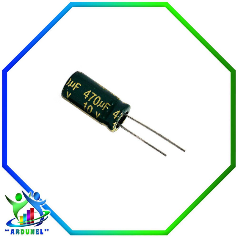 CONDENSADOR 470uF 10V CONDENSADOR 470uF 10V