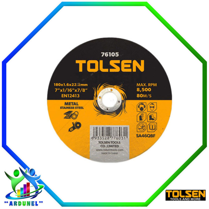 DISCO DE CORTE 4-1/2" (METAL Y ACERO INOXIDABLE) DISCO DE CORTE 4-1/2" (METAL Y ACERO INOXIDABLE)