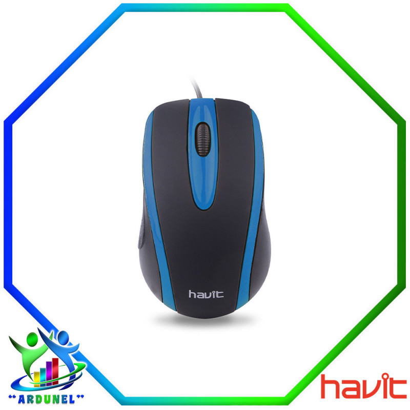 MOUSE USB COLOR NEGRO/AZUL MOUSE USB COLOR NEGRO/AZUL
